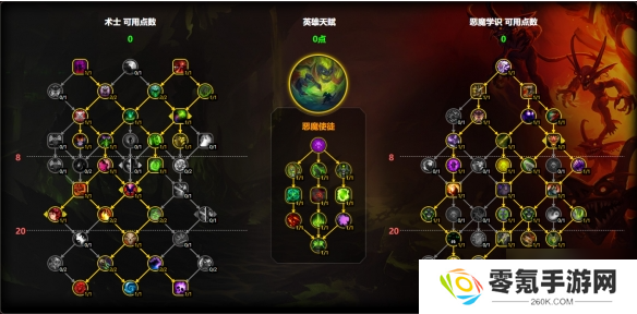 魔兽世界恶魔术天赋怎么加点-11.1恶魔术天赋加点攻略