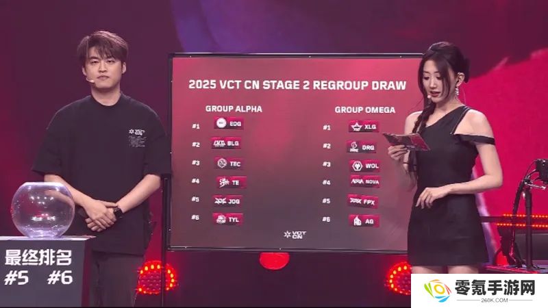 VCT CN 第二赛段抽签结果：EDG/BLG/TE同组
