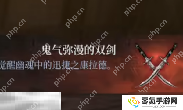 第一狂战士卡赞双剑位置在哪,鬼气弥漫双剑收集攻略