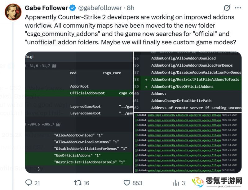 数据挖掘者Gabe Follower：或许我们会迎来自定义模式