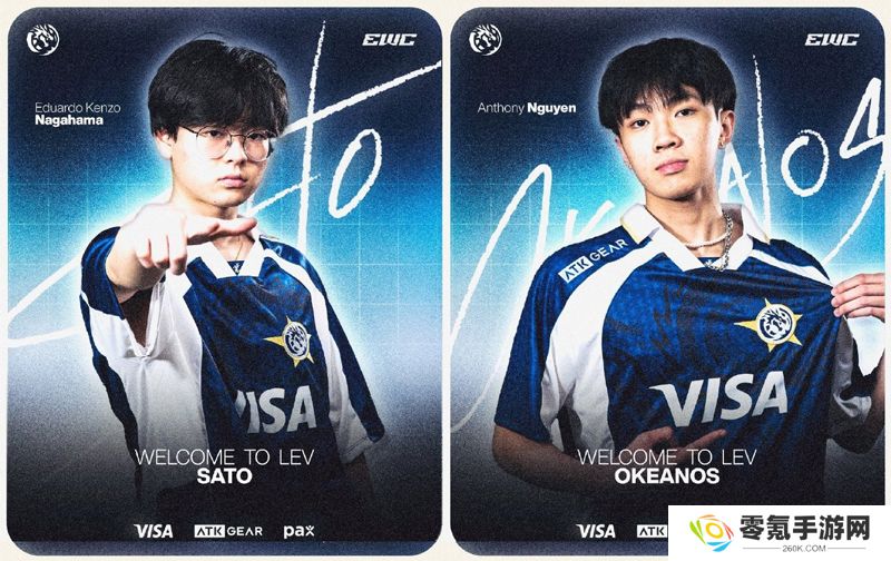 M80选手Sato和Okeanos转会LEV，征战EWC预选赛
