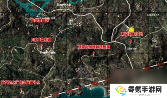 绝地求生兔篮子地图刷新点位置在哪 刷新点分享